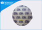 Dairy Food Packaging Heat Seal Foil Lids Round / Triangle / Peach Shape