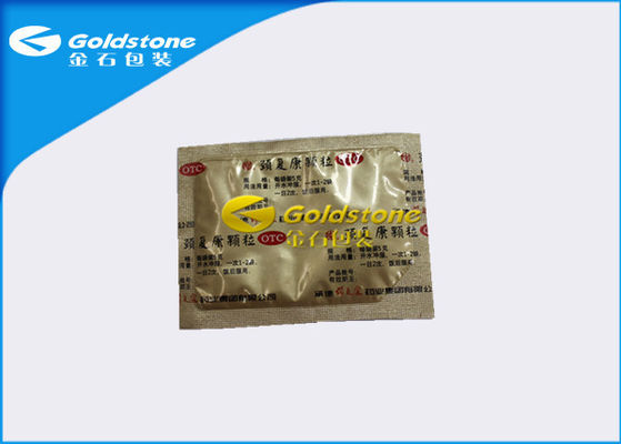 Aluminium Material Pharmaceutical Sachets Packaging With Colorful Printing Surface