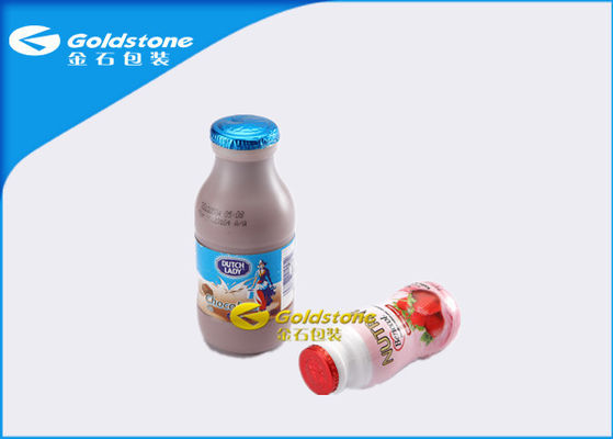 PE Bottle Heat Seal Lacquer Aluminium Foil Lids Non Embossed Customized Thickness