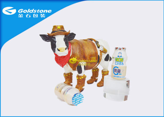 Eco Friendly Aluminium Foil Packaging Lids For Milk Bottle Rewind Roll