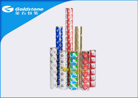 1 - 11 Colors Printing Aluminum Sealing Film , Aluminium Lidding Foil Roll