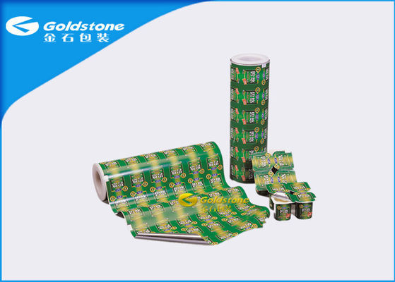 Matt Shiny Surface Aluminum Sealing Film For Dairy Cups High Moisture Barrier