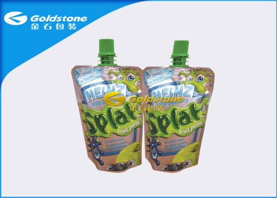 100ml Heat Sealed Stand Up Pouch With Spout Shampoo Liquid Storage Bags