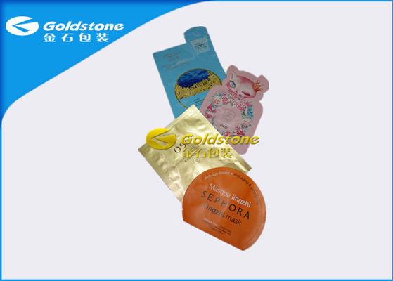 Easy Peel Off Face Mask Packaging Bag Aluminum Material Three / Four Layers
