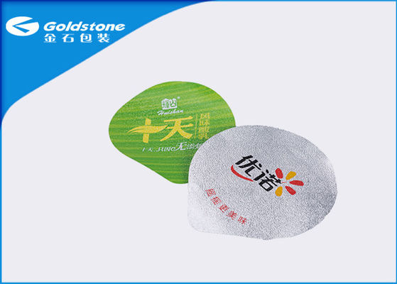Easy Peel Laminated Heat Seal Foil Lids , Aluminium Lid For Common Plastic Bottles