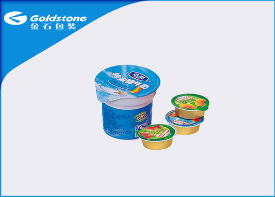 Pressure And Drop Resistance Aluminum Foil Lids For Common Plastics